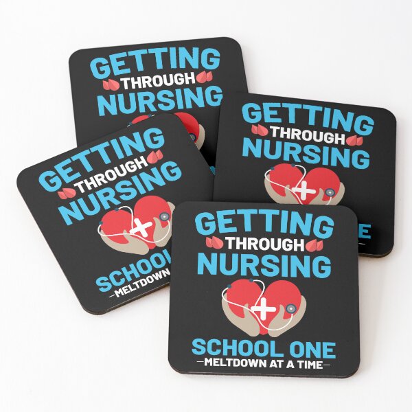 Item preview, Getting Through Nursing School One Shutdown time designed and sold by Joxxio.