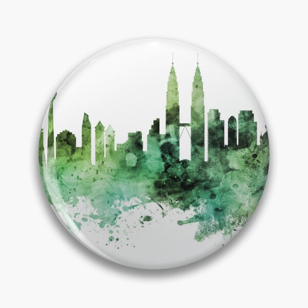 Item preview, Kuala Lumpur Malaysia Skyline designed and sold by ArtPrints.