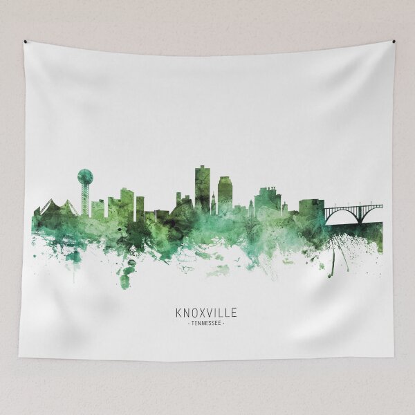 Item preview, Knoxville Tennessee Skyline designed and sold by ArtPrints.