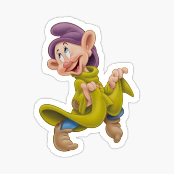 7 Dwarfs Sticker for Sale by allegraravitz