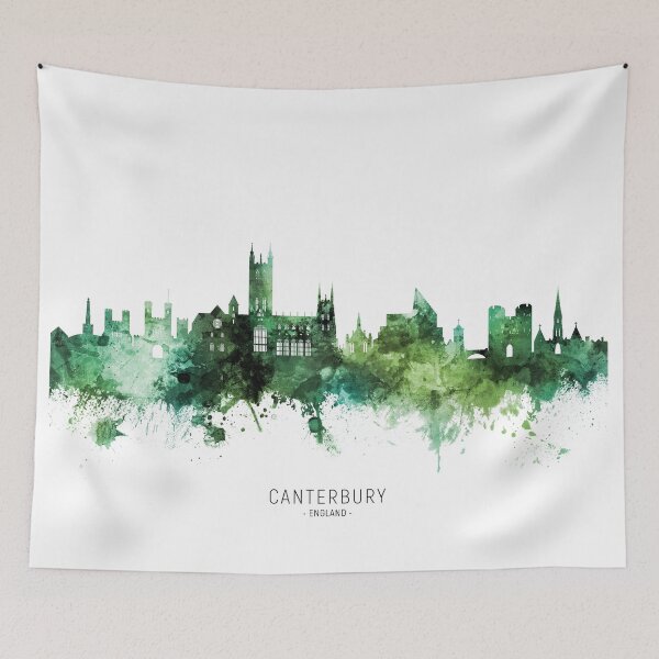 Item preview, Canterbury England Skyline designed and sold by ArtPrints.