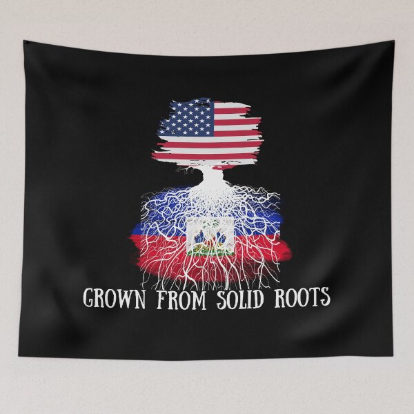 Item preview, Haitian American Grown from Solid Roots Haiti designed and sold by HaitiPouLaVi.