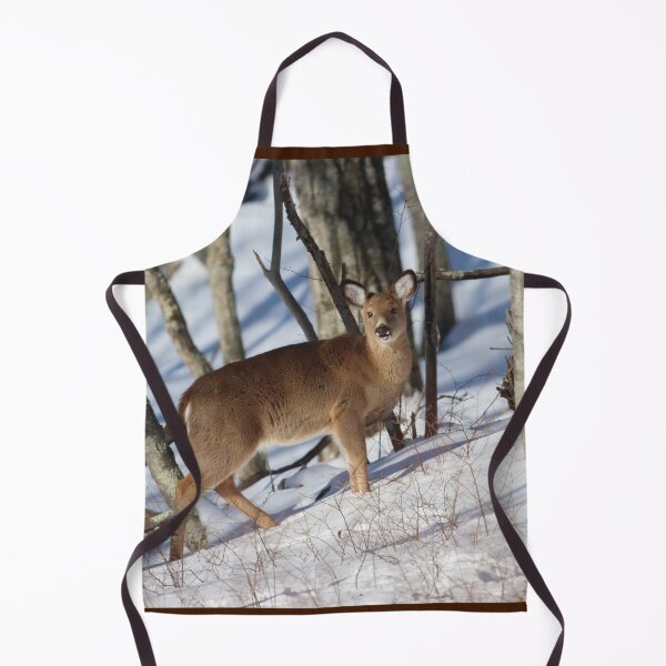 Item preview, Whitetail Deer on a Snowy Mountain designed and sold by LisaNaturePhoto.