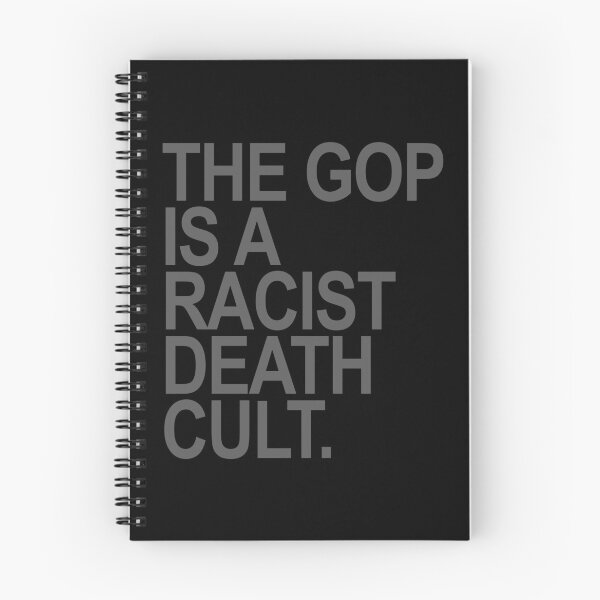 Item preview, The GOP is a racist death cult - subtle gray designed and sold by Thelittlelord.