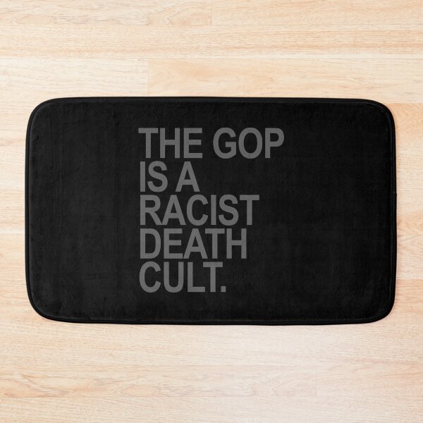 Item preview, The GOP is a racist death cult - subtle gray designed and sold by Thelittlelord.