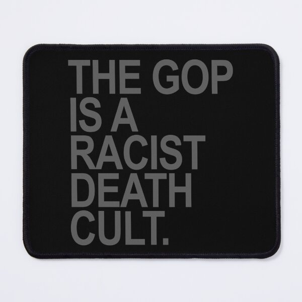 Item preview, The GOP is a racist death cult - subtle gray designed and sold by Thelittlelord.