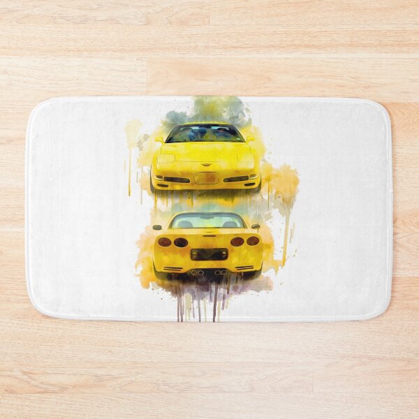 Item preview, Chevy Corvette Splash Yellow designed and sold by Aaaah Eeeek  Studio.