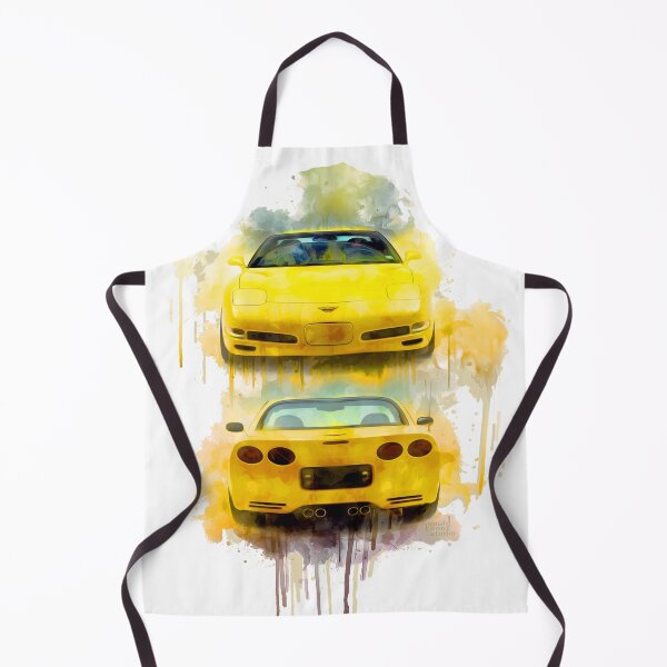 Item preview, Chevy Corvette Splash Yellow designed and sold by Aaaah Eeeek Studio.