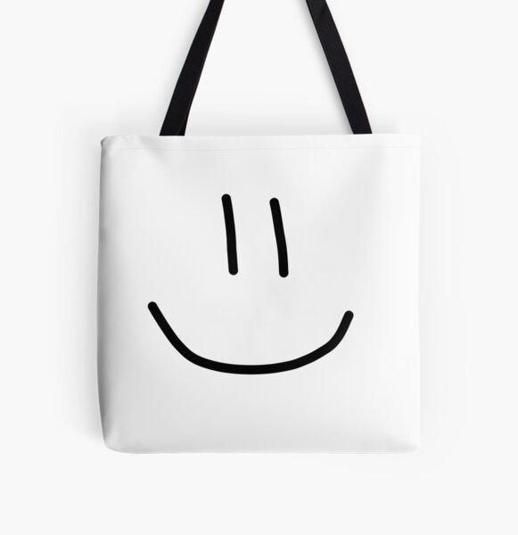 Gradient Smiley Face Check Summer Tote Bag – Kailo Chic