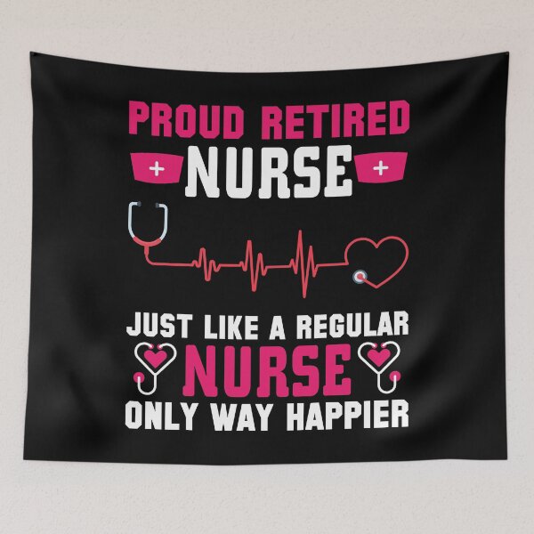 Item preview, Proud Retired Nurse Just Like Regular Nurse Daily designed and sold by Joxxio.