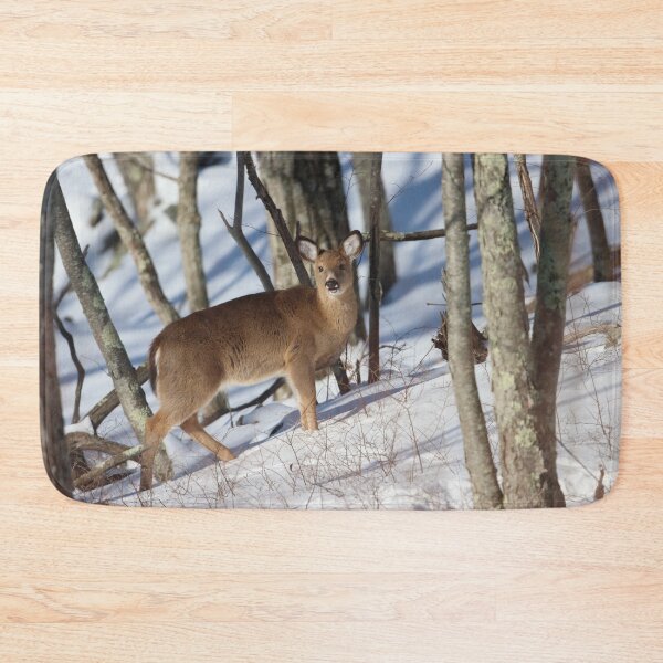 Item preview, Whitetail Deer on a Snowy Mountain designed and sold by LisaNaturePhoto.