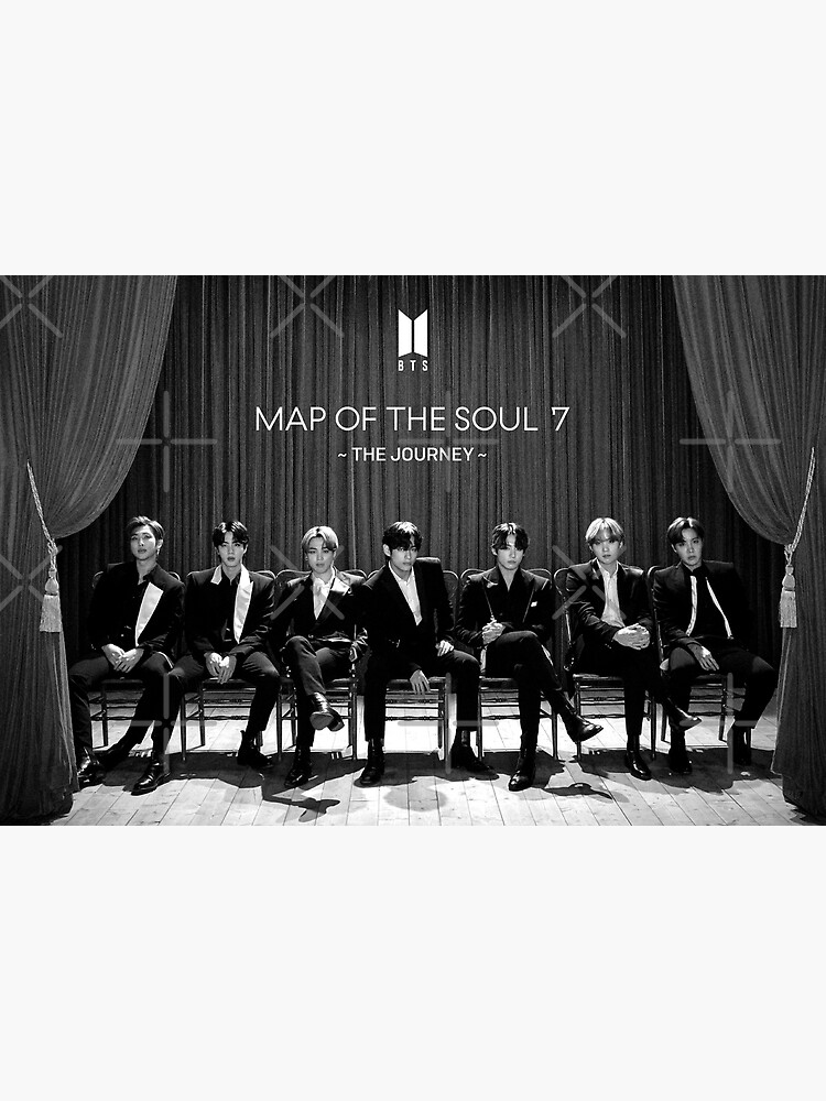 BTS Map Of The Soul 7 - The Journey (Version 1), Album Cover | Metal Print