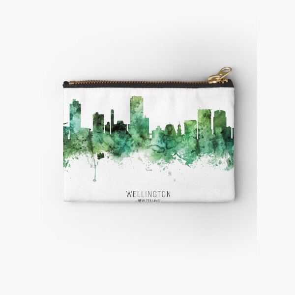 Item preview, Wellington New Zealand Skyline designed and sold by ArtPrints.