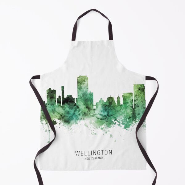 Item preview, Wellington New Zealand Skyline designed and sold by ArtPrints.