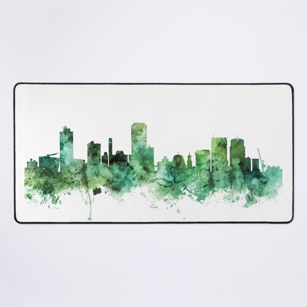 Item preview, Wellington New Zealand Skyline designed and sold by ArtPrints.