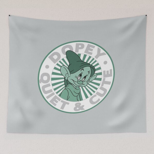 Item preview,  Dis ney now White Dopey Quiet Cute Graphic Nice designed and sold by AbigailSinclair.