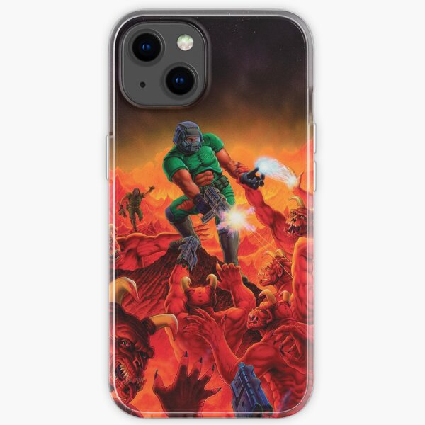 Doom Slayer Coque souple iPhone