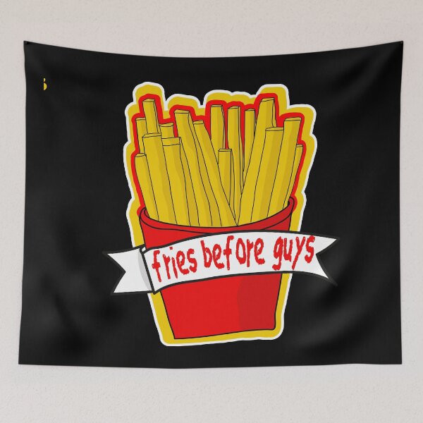 Item preview, Fries Before Guys-funny fast food- fry lovers-french fry and junk food lover.. designed and sold by Rajpramanik.