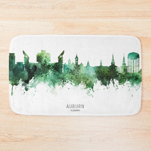 Item preview, Auburn Alabama Skyline designed and sold by ArtPrints.