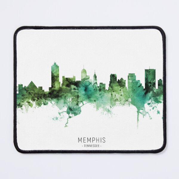 Item preview, Memphis Tennessee Skyline designed and sold by ArtPrints.