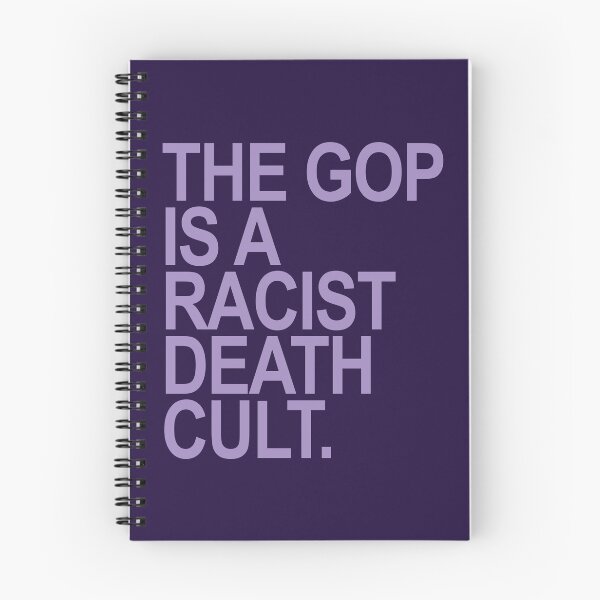 Item preview, The GOP is a racist death cult - lavender designed and sold by Thelittlelord.