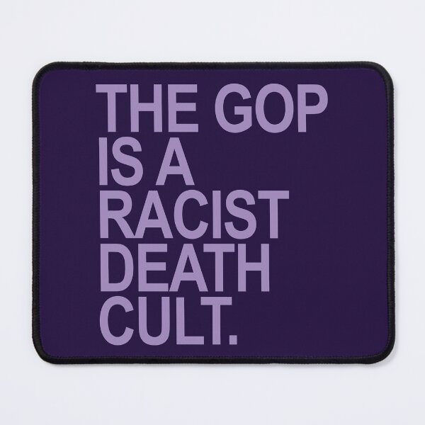 Item preview, The GOP is a racist death cult - lavender designed and sold by Thelittlelord.