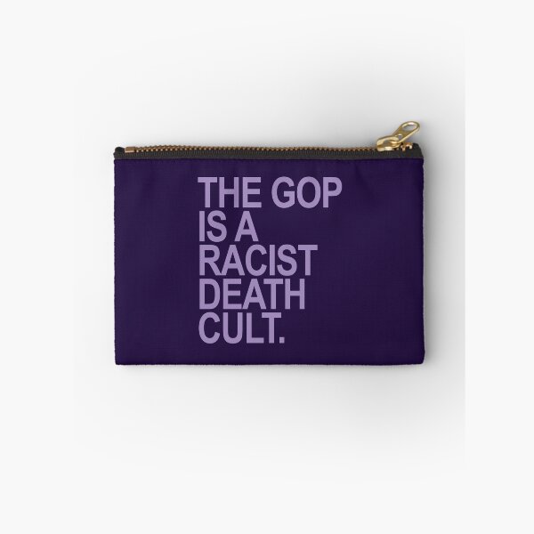 Item preview, The GOP is a racist death cult - lavender designed and sold by Thelittlelord.