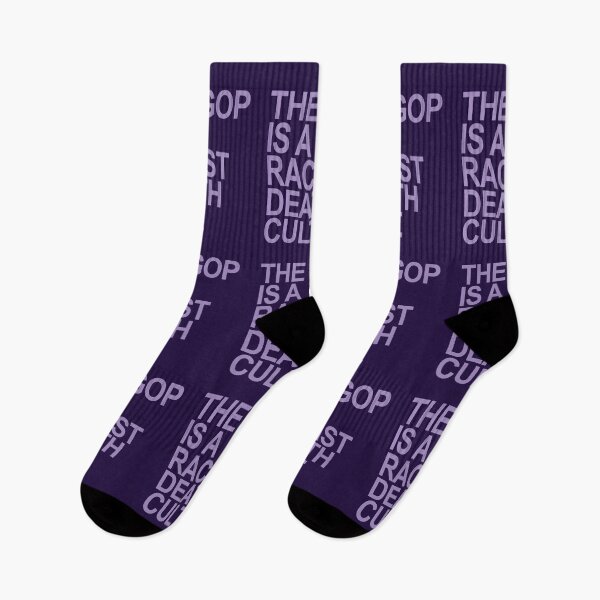 Item preview, The GOP is a racist death cult - lavender designed and sold by Thelittlelord.