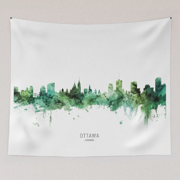 Item preview, Ottawa Canada Skyline designed and sold by ArtPrints.