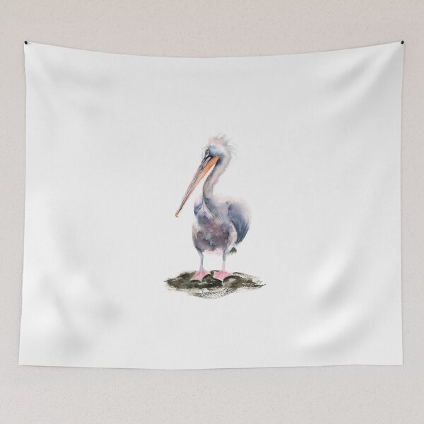 Item preview, Watercolor Pelican designed and sold by PaintsPassion.