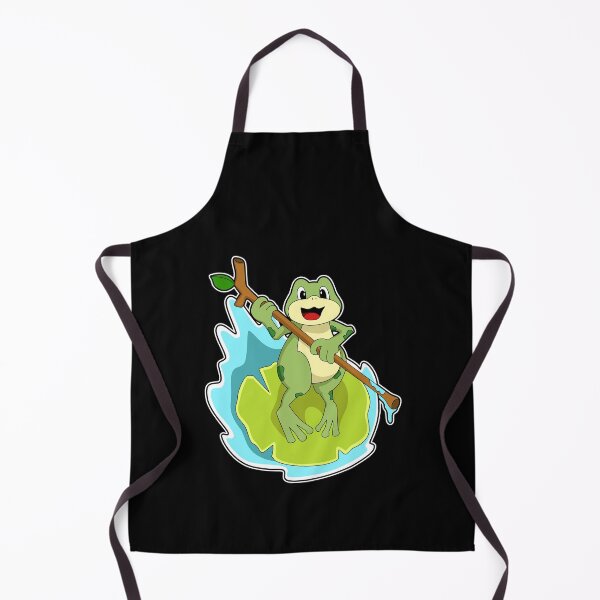 Item preview, Frog as Hiker with Stick designed and sold by Snabdesign84.