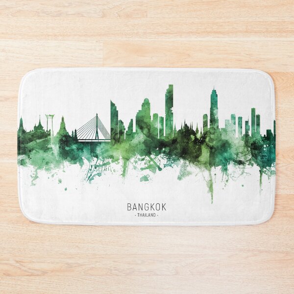 Item preview, Bangkok Thailand Skyline designed and sold by ArtPrints.
