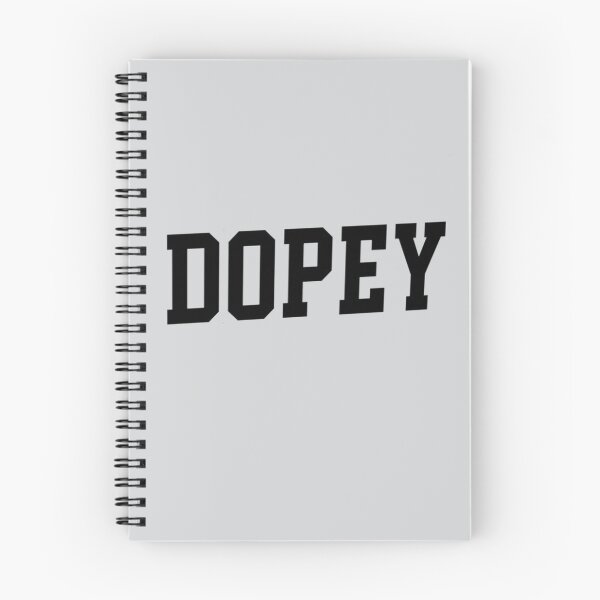 Item preview, Dopey ! Hipster Quote Book designed and sold by AbigailSinclair.