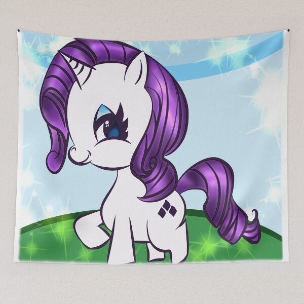 Item preview, Rarity pony designed and sold by Crochetamommy.