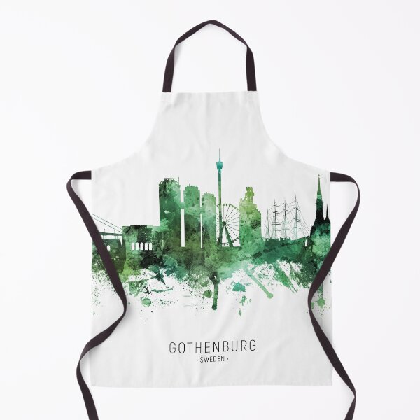 Item preview, Gothenburg Sweden Skyline designed and sold by ArtPrints.