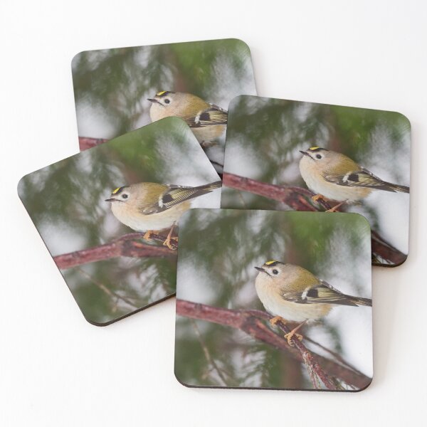 Item preview, The tiny king of Winter. Goldcrest designed and sold by Jouko Lehto Photography.