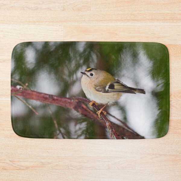 Item preview, The tiny king of Winter. Goldcrest designed and sold by Jouko Lehto Photography.