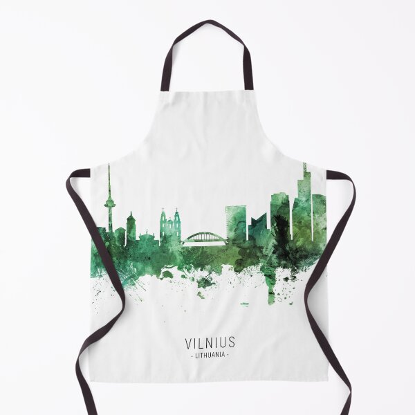Item preview, Vilnius Lithuania Skyline designed and sold by ArtPrints.