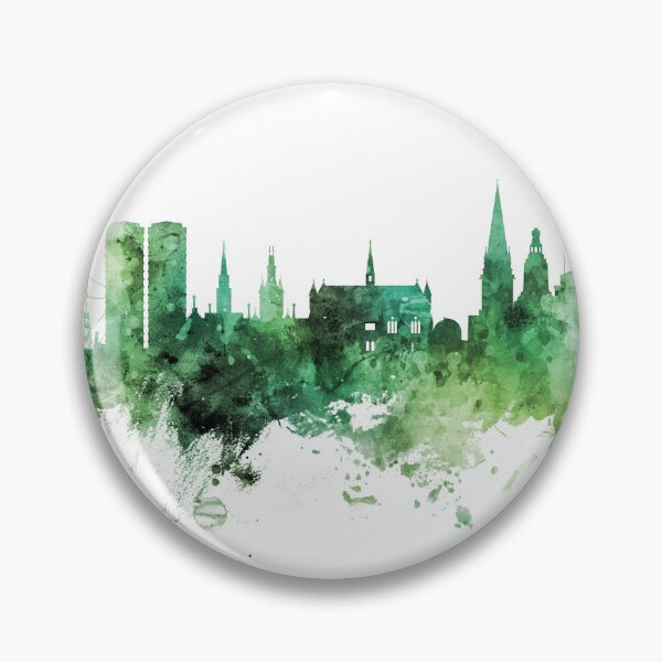 Item preview, Dundee Scotland Skyline designed and sold by ArtPrints.