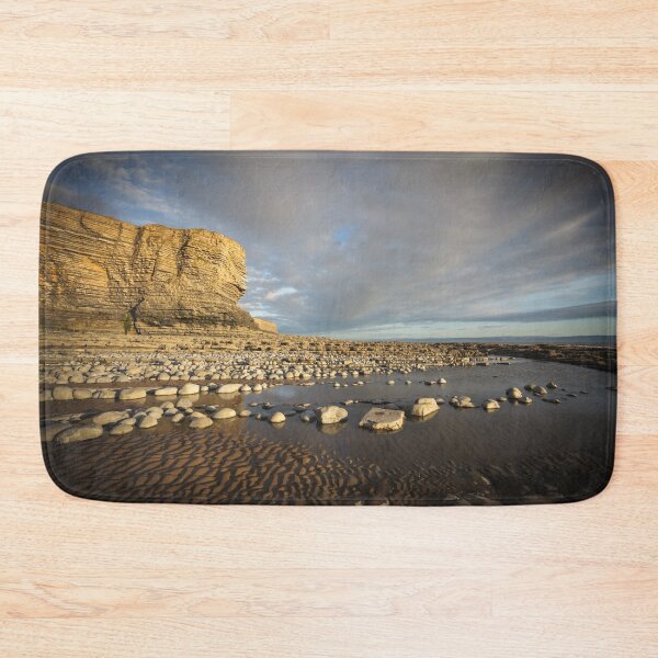 Item preview, The cliffs and beach at Nash Point designed and sold by heidipics.