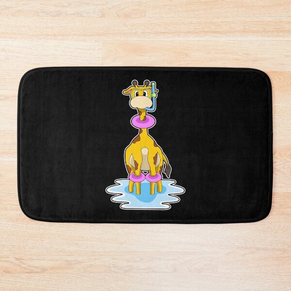 Item preview, Giraffe at Swimming with Swim ring designed and sold by Snabdesign84.