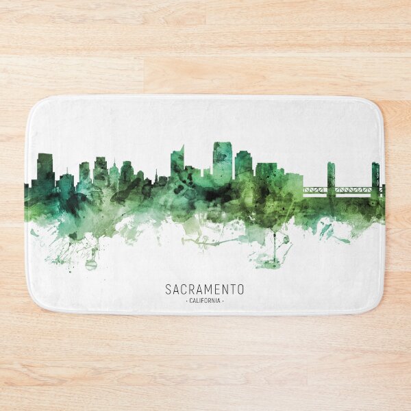 Item preview, Sacramento California Skyline designed and sold by ArtPrints.