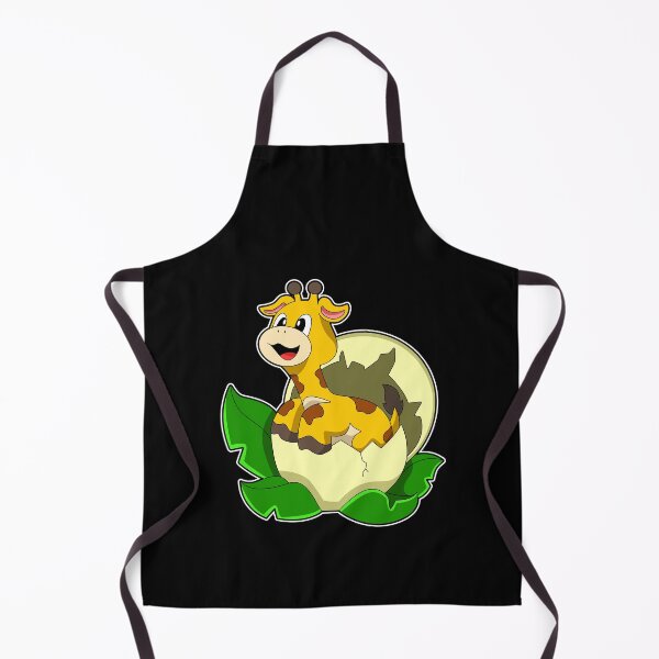Artikelvorschau, Giraffe mit Blatt & Ei entworfen und verkauft von Snabdesign84.