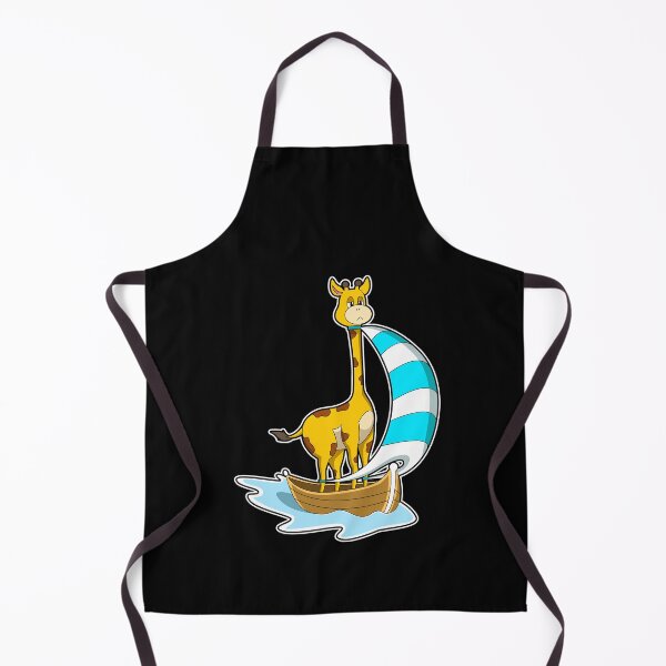 Artikelvorschau, Giraffe mit Segelboot entworfen und verkauft von Snabdesign84.
