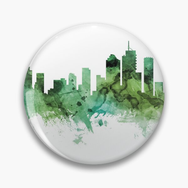 Artikelvorschau, Brisbane Australia Skyline entworfen und verkauft von ArtPrints.