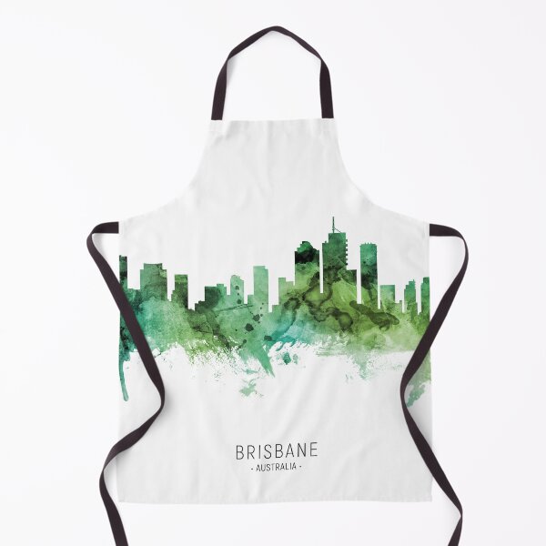 Item preview, Brisbane Australia Skyline designed and sold by ArtPrints.