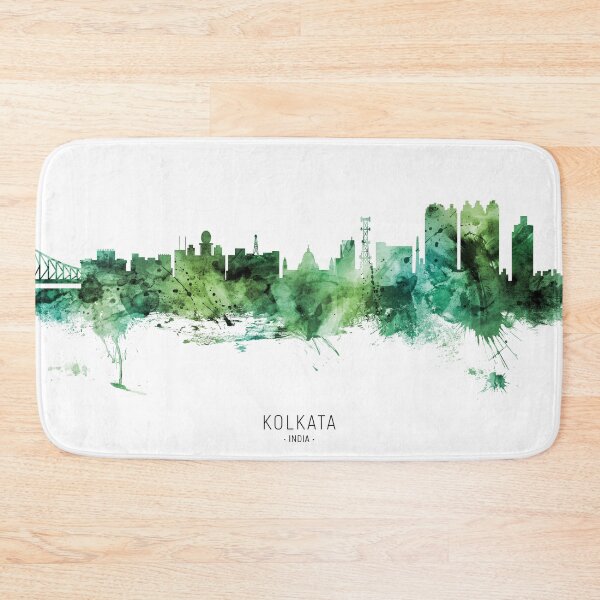Item preview, Kolkata (Calcutta) India Skyline designed and sold by ArtPrints.