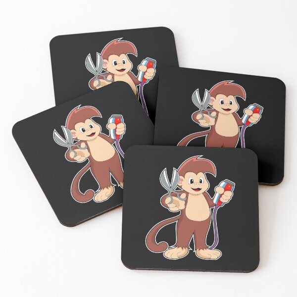 Item preview, Monkey Hairdresser Scissors designed and sold by Snabdesign84.
