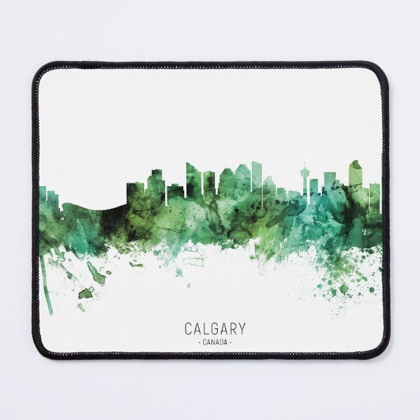 Item preview, Calgary Canada Skyline designed and sold by ArtPrints.