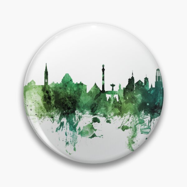 Artikelvorschau, Stuttgart Germany Skyline entworfen und verkauft von ArtPrints.